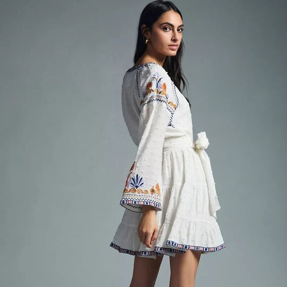 Anthropologie Embroidered Deco Dress - Picture 4 of 9